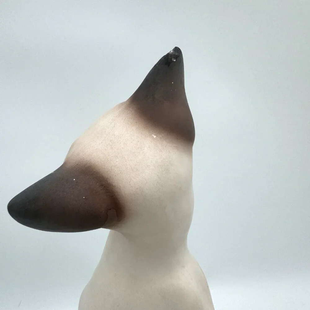 Anthony Freeman McFarlin Pottery VTG 1958 Siamese Cat figurine read - Picture 8 of 14